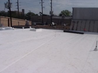 Flat Roof and Hail