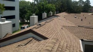A roof that has been cleaned and is ready for the installation of new shingles.